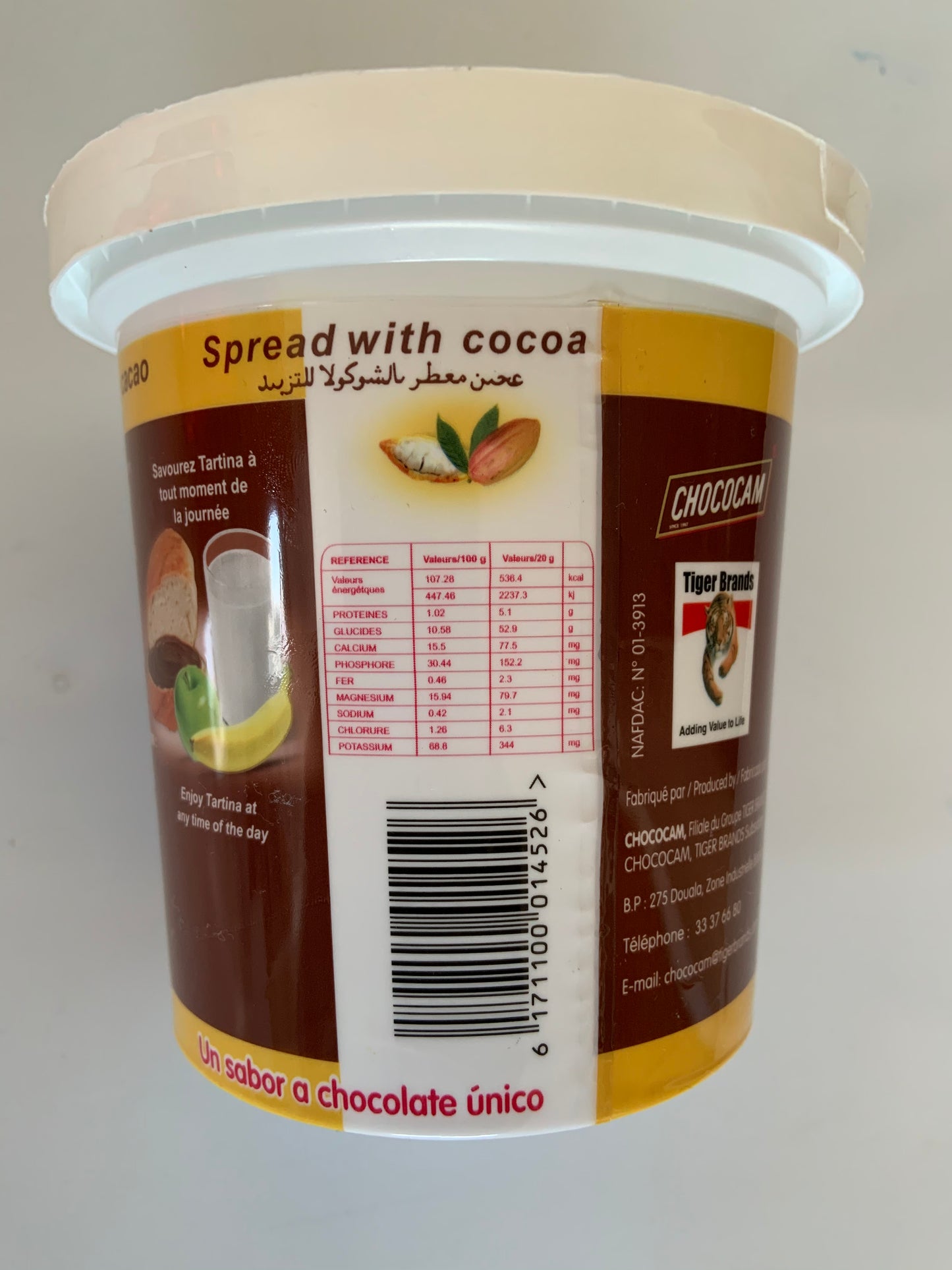 Chocolat Tartina
